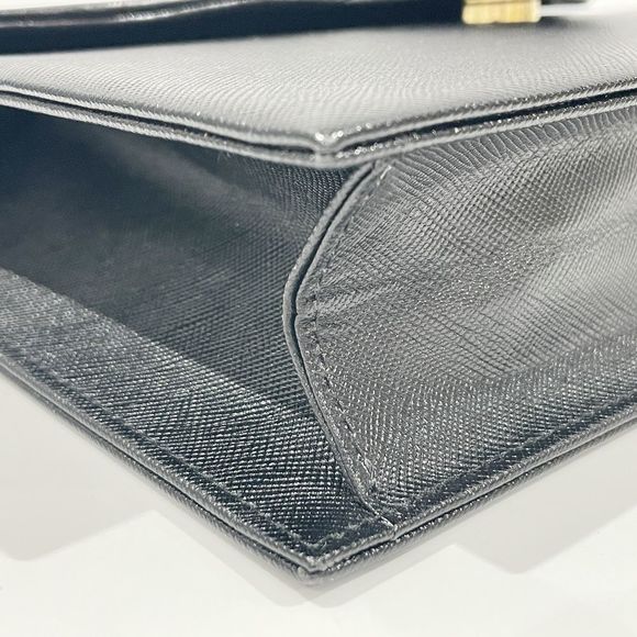 Yves Saint Laurent Logo Plate Side Pocket Beige - Picture 6 of 16